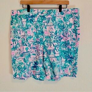 NWT Lilly Pulitzer Men’s 38 Shorts Colorful Camelflague